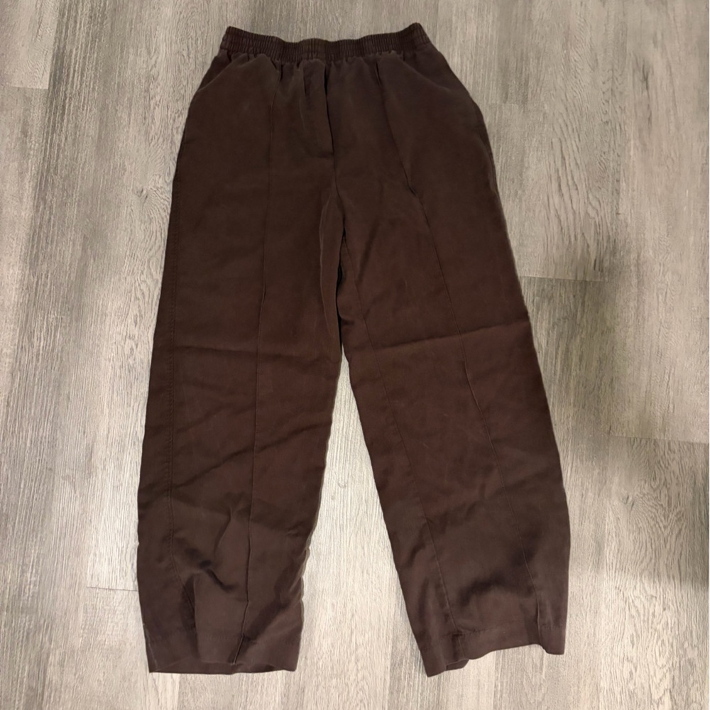 H&M Brown Straight Leg Pants